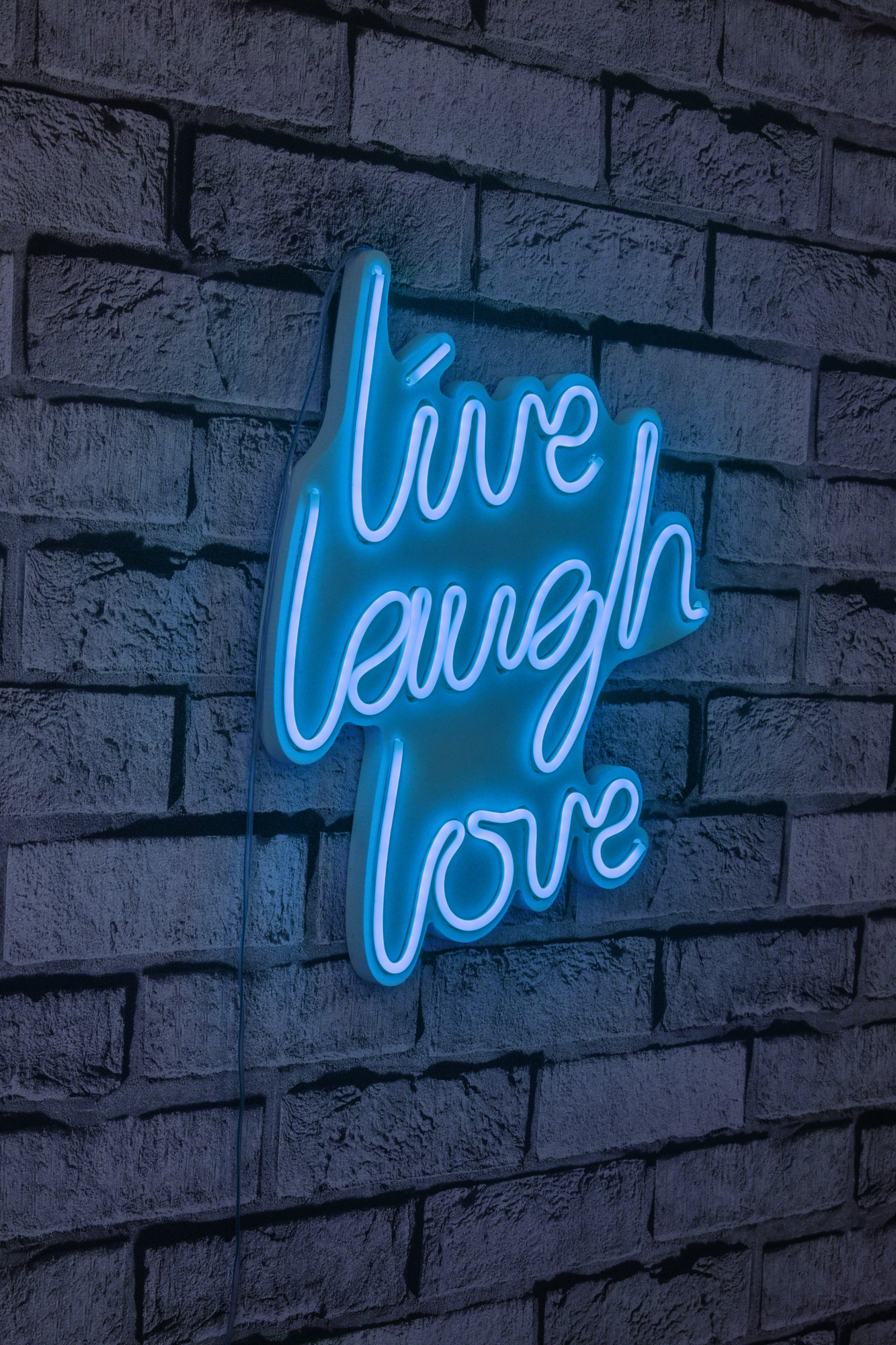 Levně Dekorativní LED osvětlení LIVE LAUGH LOVE