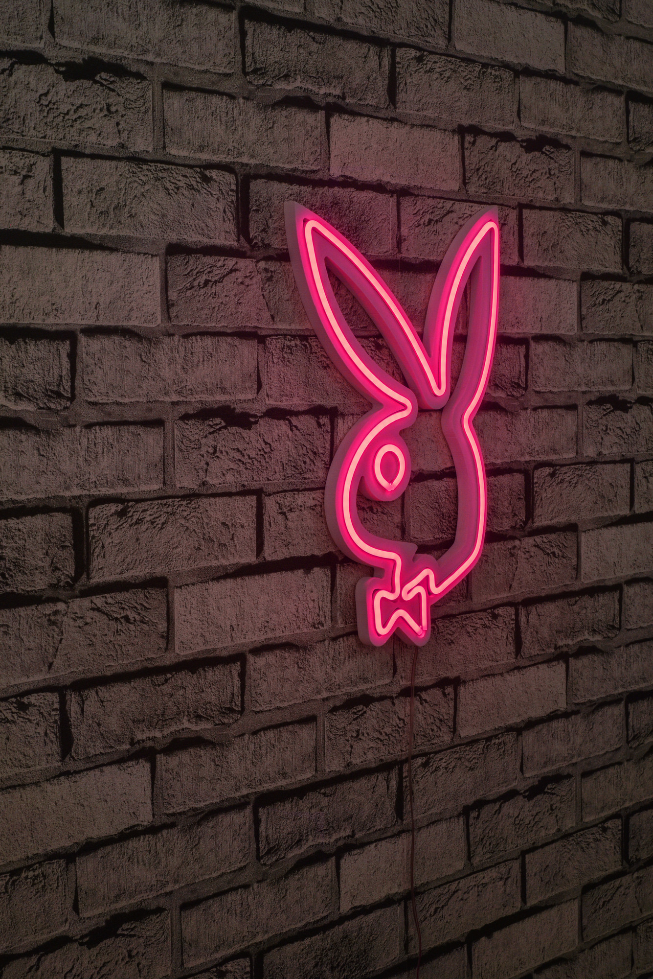 Levně Dekorativní LED osvětlení růžové PLAYBOY