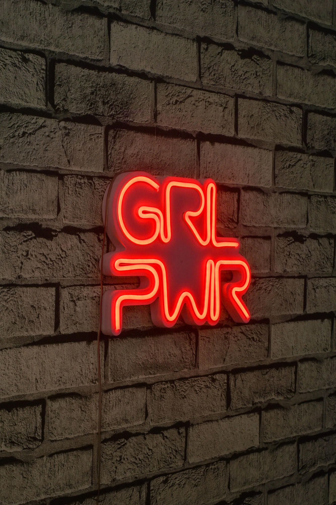 Levně Dekorativní LED osvětlení červené GRL PWR