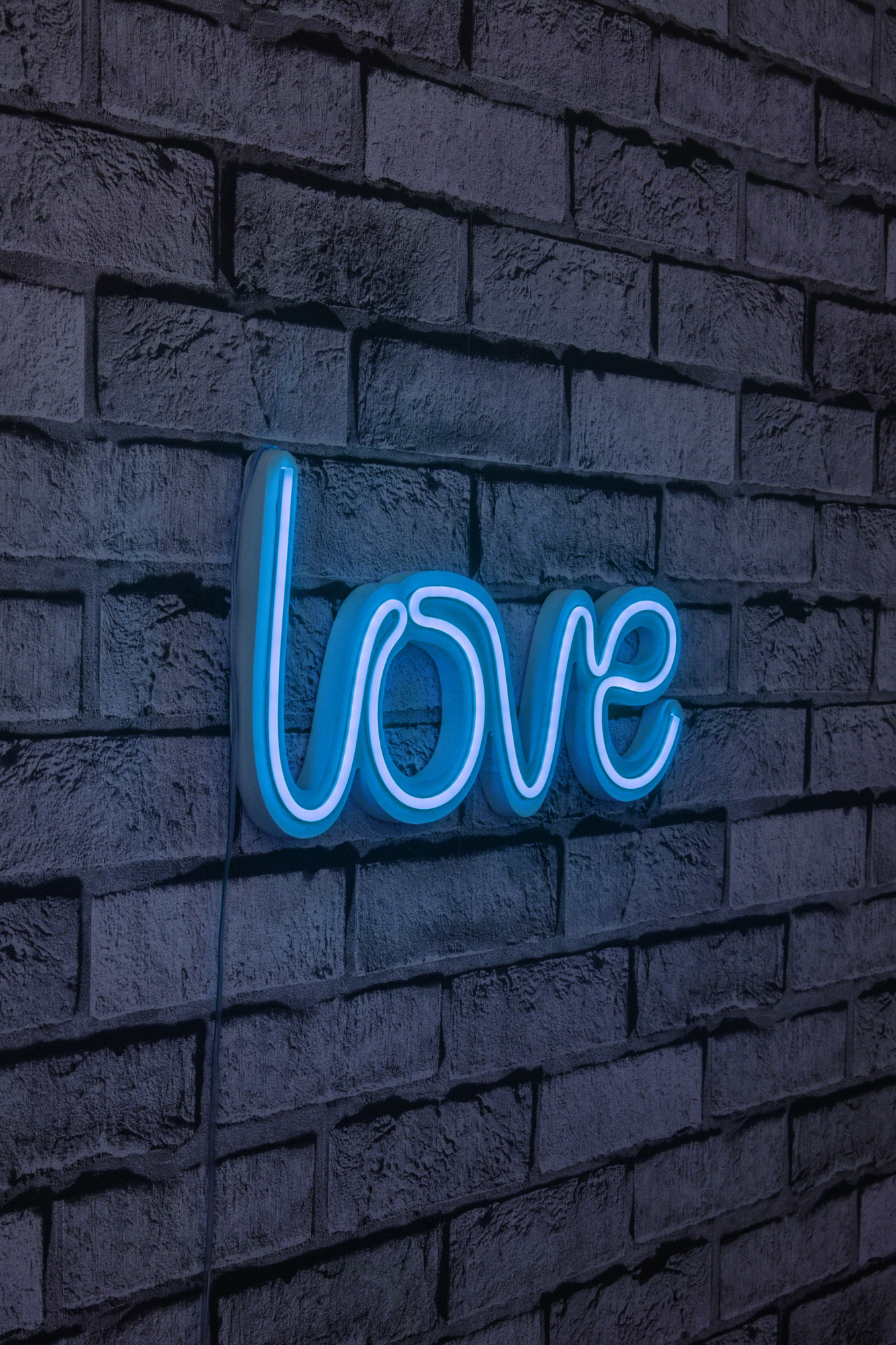 Produktové foto Dekorativní LED osvětlení LOVE modrá