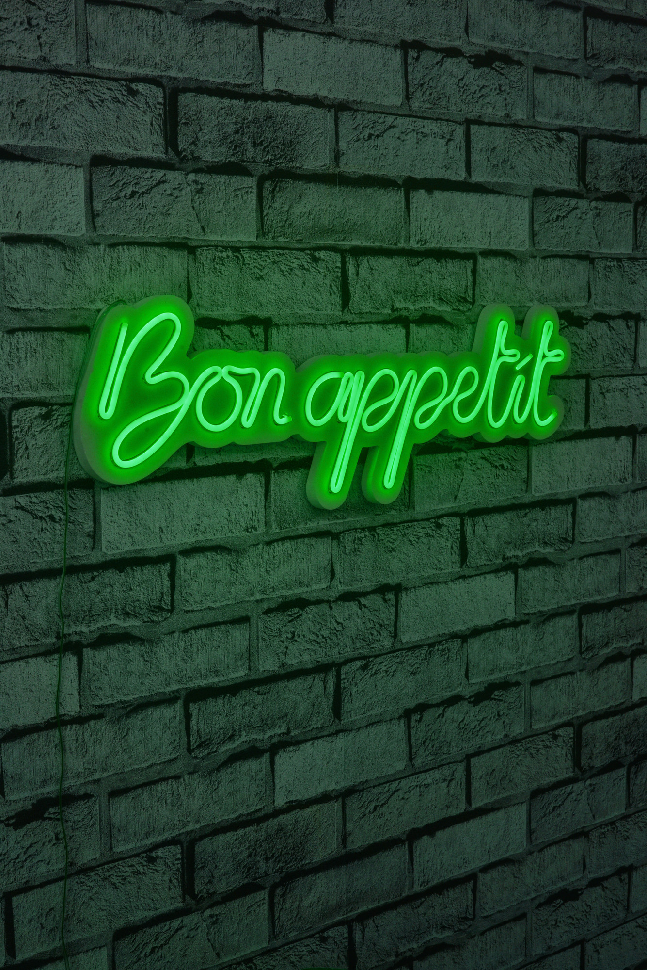 Levně Dekorativní LED osvětlení BON APPETIT zelená