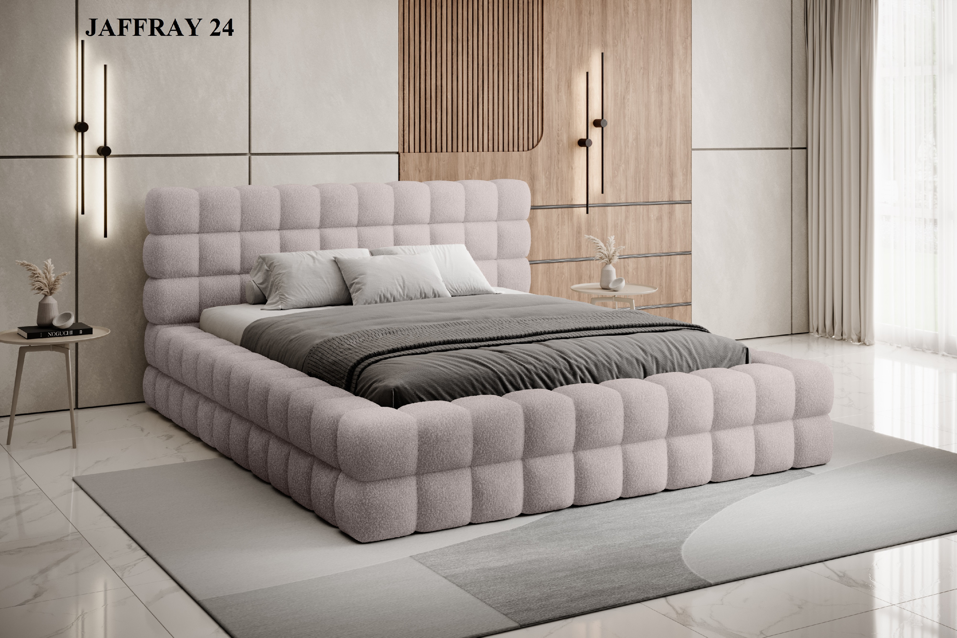 Čalouněná postel DIZZLE 160x200 cm Jaffray 24