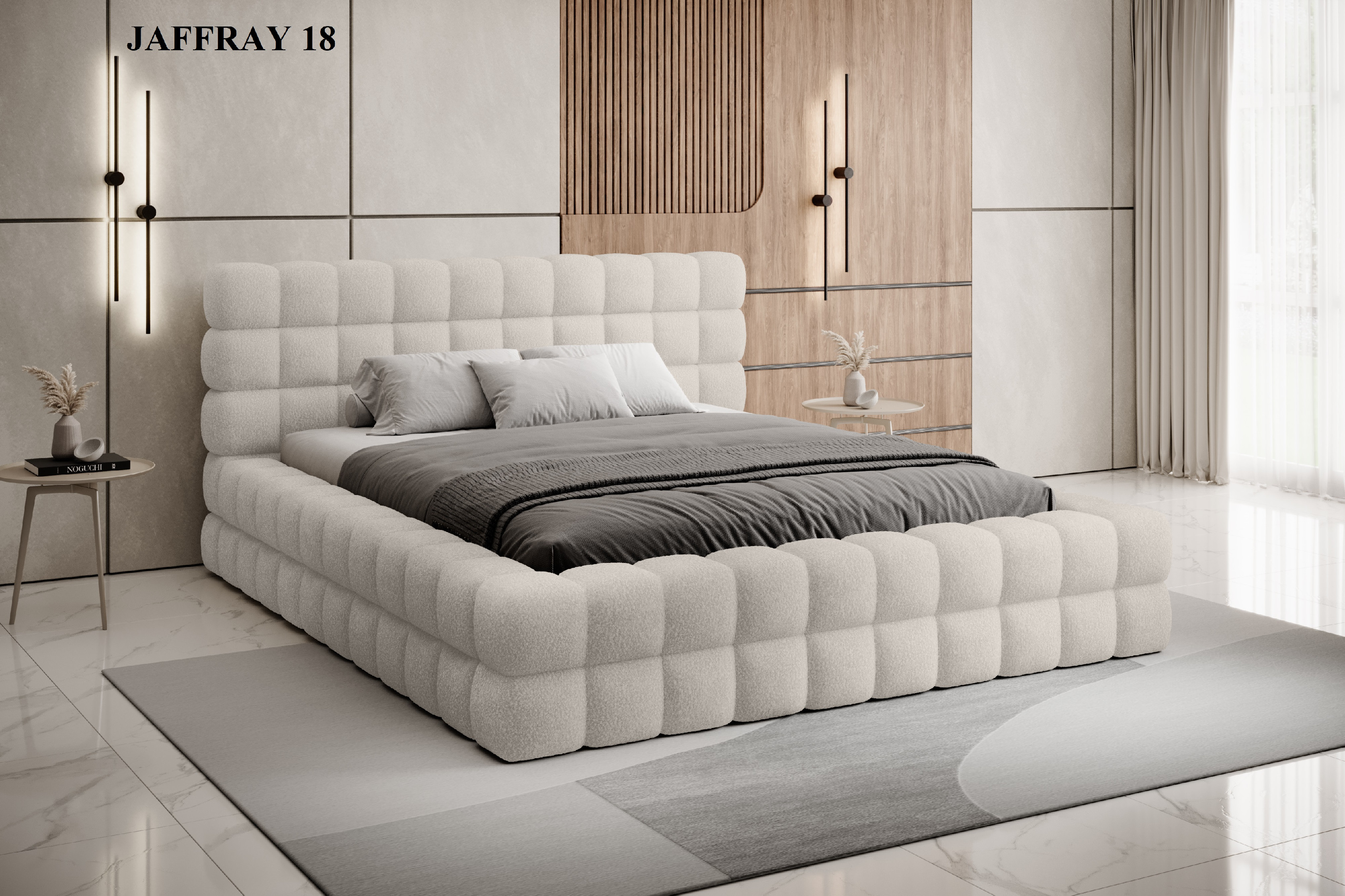 Čalouněná postel DIZZLE 160x200 cm Jaffray 18