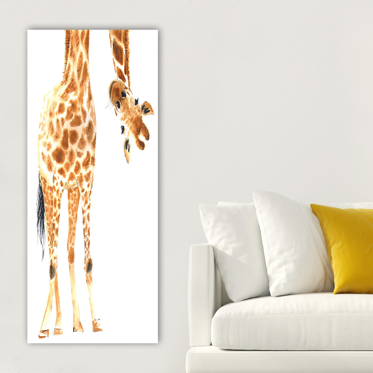 Obraz na plátně Žirafa