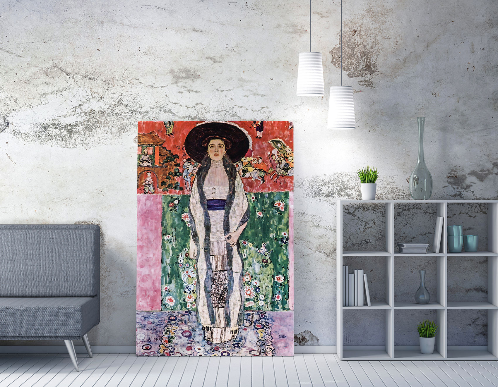 Obraz na plátně Gustav Klimt – Portrét Adele Bloch – Bauerové