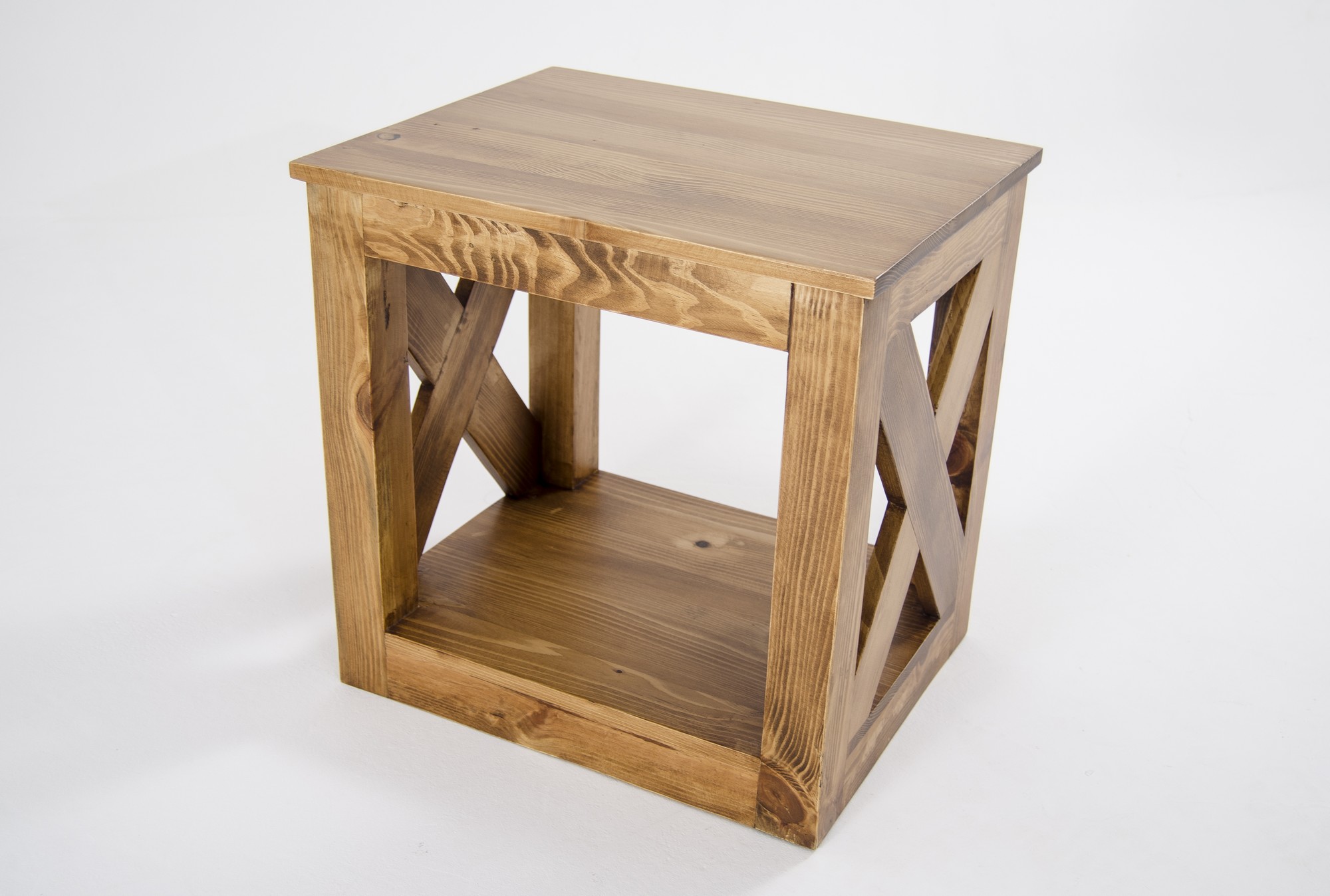 Levně Side Table MACAPA hnědá