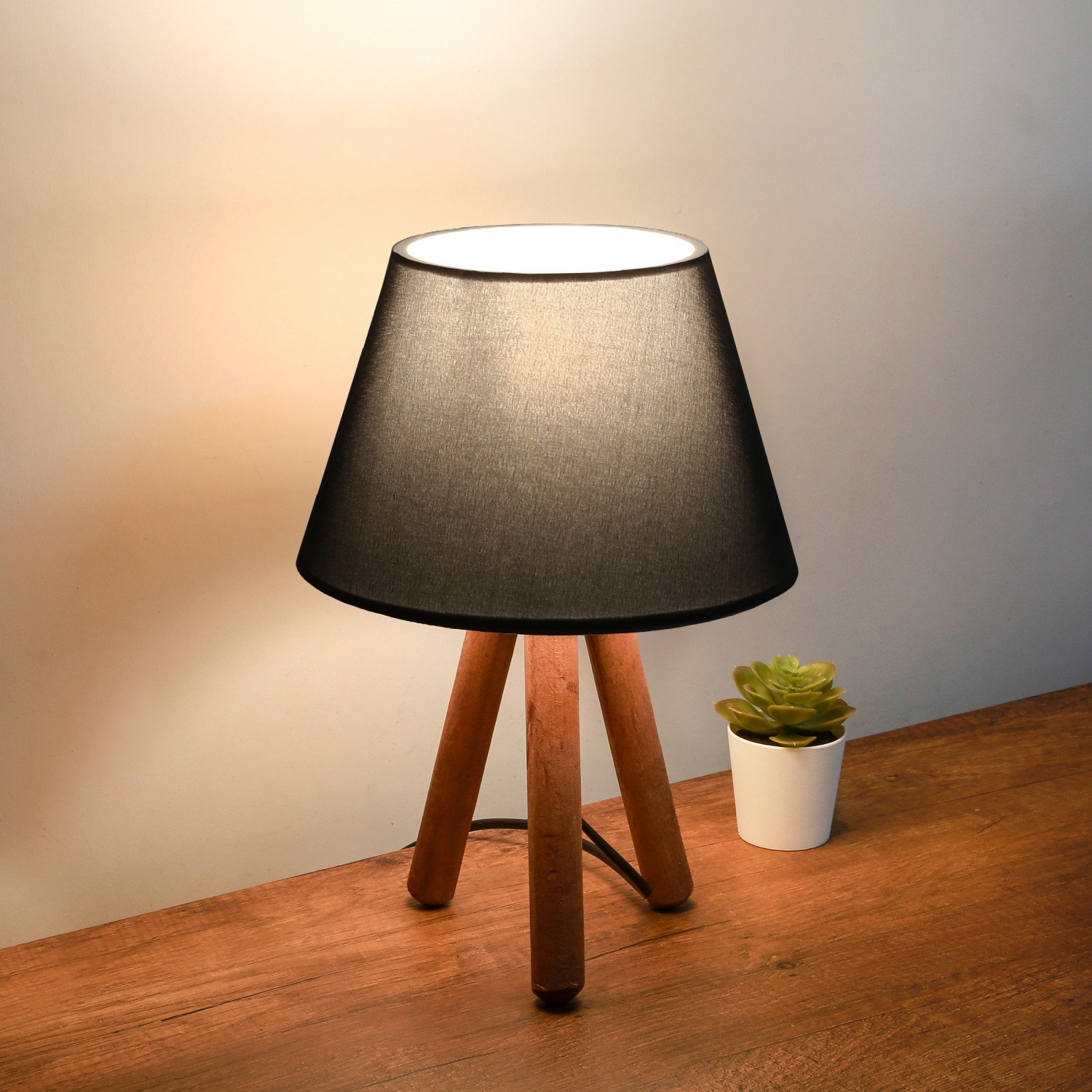 Levně Stolní lampa AYD-3168 antracit