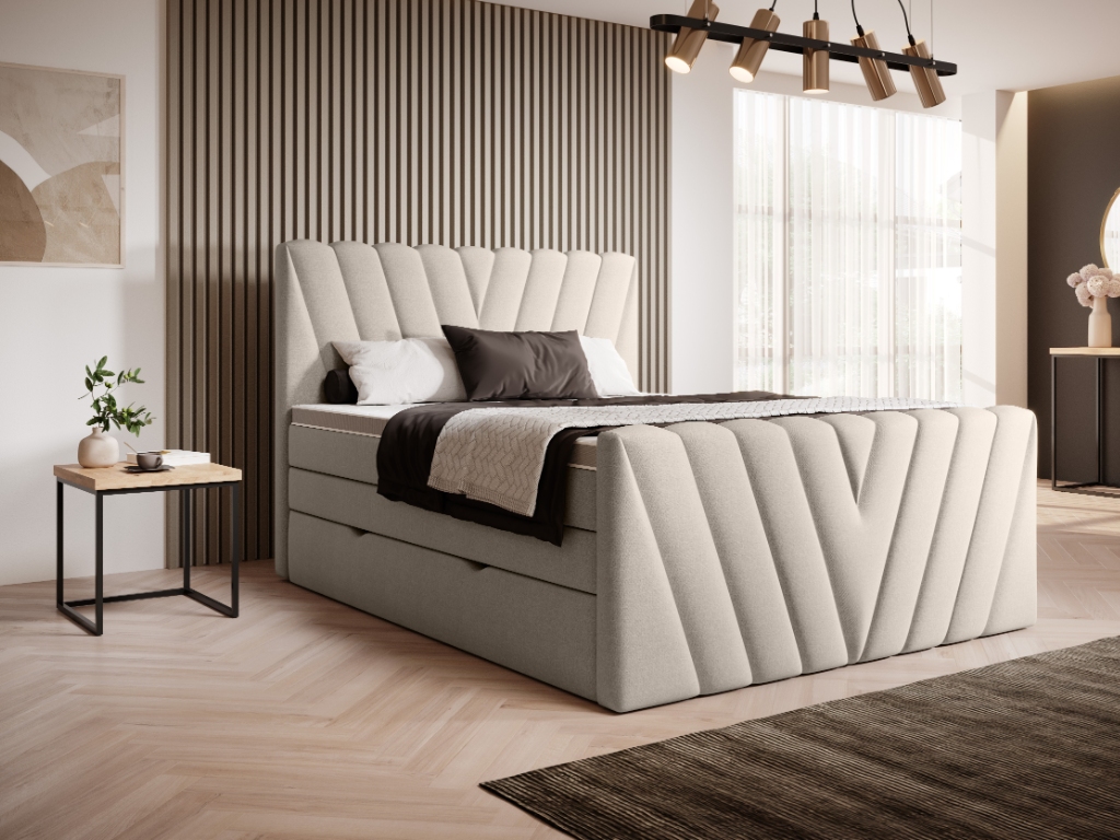 Čalouněná postel CANDICE Boxsprings 180 x 200 cm Inari 22