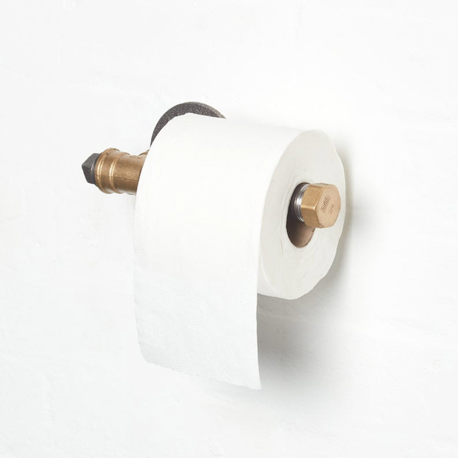 Levně Držák toaletního papíru BORURAF 171 černá zlatá