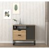 Komoda DOLORES dub sapphire antracit