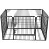 ohrádka pro štěňata šedá 8