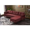 Rohová sedací souprava COMFORT R červená