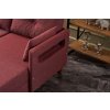 Rohová sedací souprava COMFORT R červená