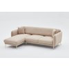 Rohová sedací souprava rozkládací SIMENA L béžová
