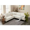 Rohová sedací souprava BERLIN krémová