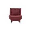 Pohovka s křeslem SANTO červená