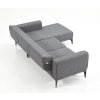 Rohová sedací souprava CINAR šedá