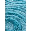 Koupelnová předložka dvoudílná WAVE tyrkysová