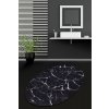 Koupelnová předložka MARBLE černý mramor