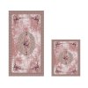 Koupelnová předložka 2 ks 510617 růžový obrazec