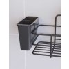 Koupelnová polička SY302K černá