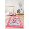 Dětský koberec (140 x 190) PRENSES SEKSEK růžový – panák