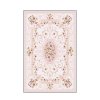 Koberec (160 x 230) EEXFAB501 bílý a růžový Rokoko vzor