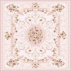Koberec (180 x 280) EEXFAB501 bílý a růžový Rokoko vzor