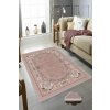 Koberec (60 x 100) HMNT628 Staro-růžový Rokoko vzor