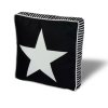 Polštář YM1220 černý s hvězdou