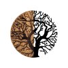 Nástěnná dekorace dřevo MONUMENT TREE černý strom