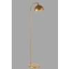 Stojací lampa AZRA kovová zlatá