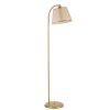 Stojací lampa AZRA kovová zlatá