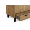 Skříň se zásuvkou FRISK dub 100 x 195 x 58 cm