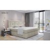 Čalouněná postel IDRIS, 140, 160, 180 x 200 cm, provedení Dora 21