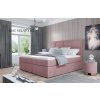 Čalouněná postel MERON, 140, 160, 180 x 200 cm, provedení Mat velvet 63