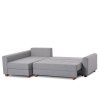 Rohová sedací souprava REVO šedá