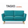 Pohovka TAGIO 2 tyrkysová