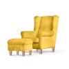 Křeslo MILES žluté