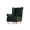 Křeslo MILES tmavě zelené