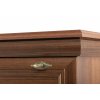 Komoda s barem IMPERIO hnědá 88 x 136 x 39 cm