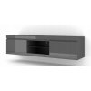 šedý TV stolek 180 cm