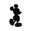 Nástěnná dekorace s led osvětlením MICKEY MOUSE fialová 30 cm