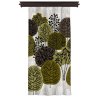 Dekorační závěs KAKTUSY 140 x 260 cm polyester