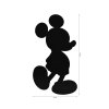Nástěnná dekorace s led osvětlením MICKEY MOUSE oranžová 30 cm