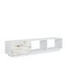 Televizní stolek LEPANDO bílá