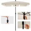 Čtvercový slunečník 2m béžový 6