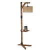 Stojací lampa LIZA světle hnědá