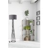 Stojací lampa HAVIN tmavě šedá