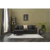 Rohová sedací souprava s rozkladem na lůžko AYDAM levá antracit
